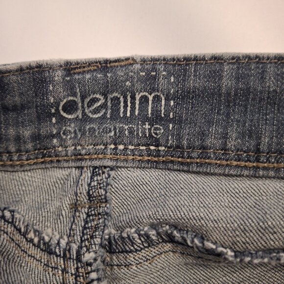 Vintage Denim Dynamite Hippie Low Rise Flare Bell Bottom Jeans Size 31 (Size 10) - Picture 13 of 16